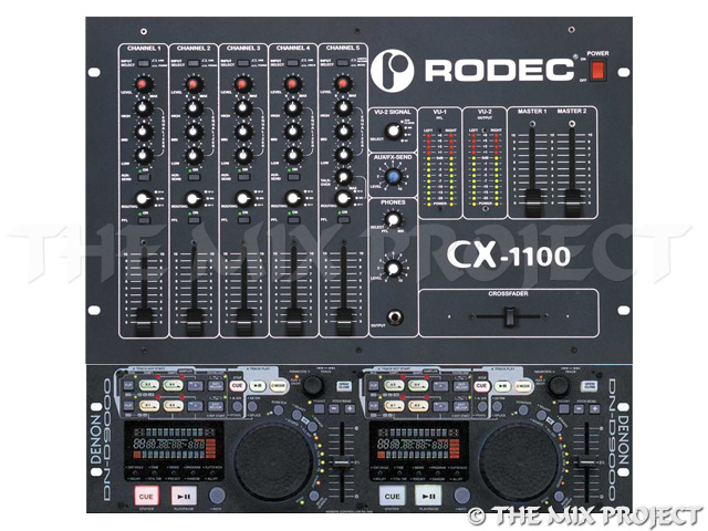 Discobar Rodec MX180 + Denon D4500